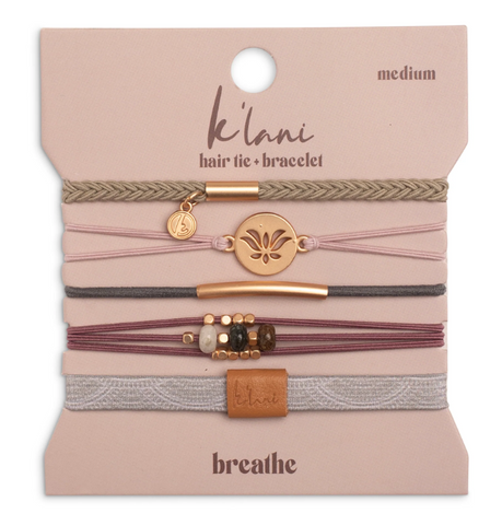 Breathe - Hair Tie Bracelet