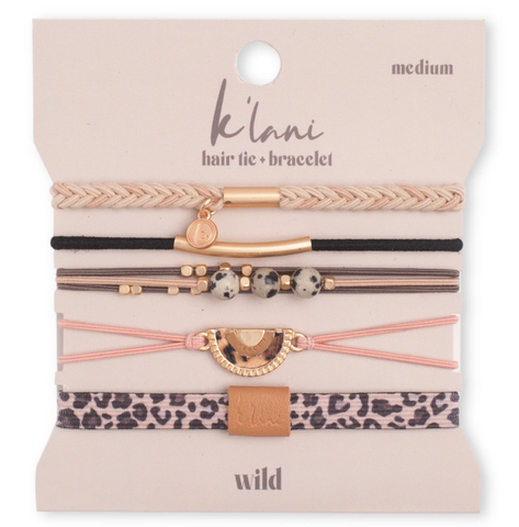 Wild- Hair Tie Bracelet