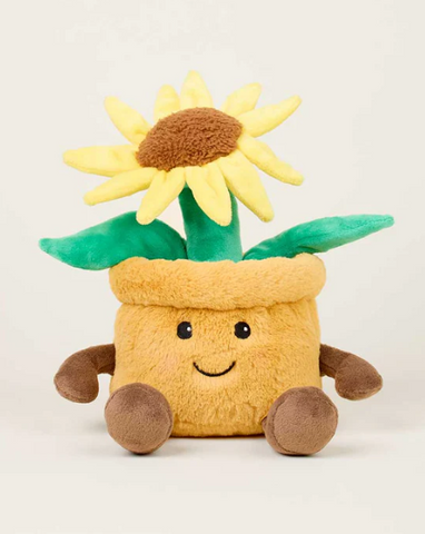 Yellow Flower Pot Warmies