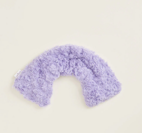 Curly Purple Warmies Neck Wrap