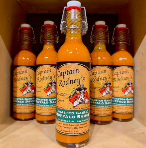 Captain Rodney's Private Reserve - Roasted Garlic Buffalo Sauce