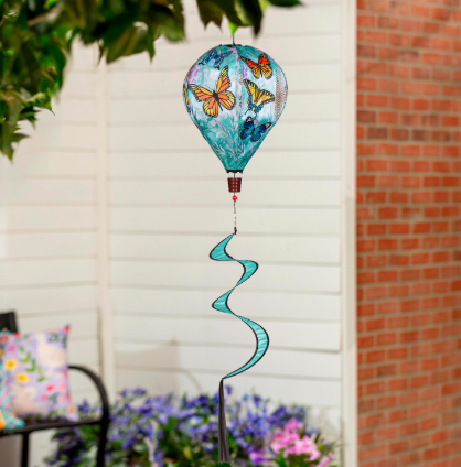 Welcome Home Butterflies Balloon Spinner