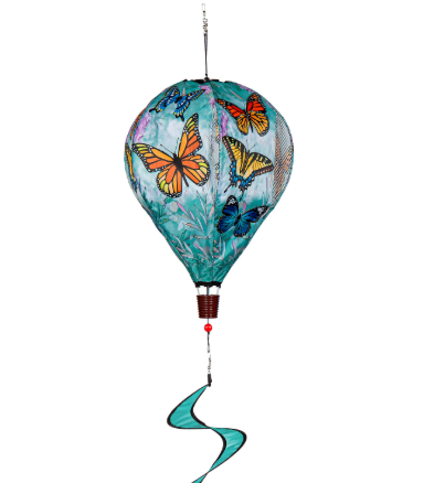 Welcome Home Butterflies Balloon Spinner