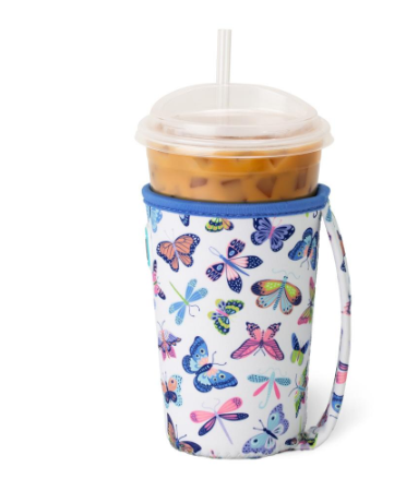 Butterfly Bliss Iced Cup Coolie (Medium)