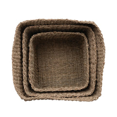 Hand-Woven Seagrass Baskets