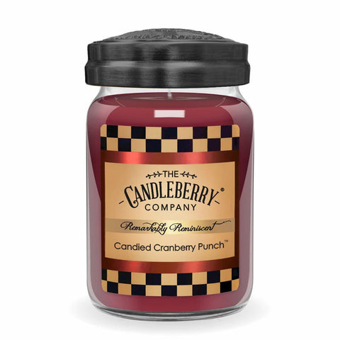 Candleberry Candle- Candied Cranberry Punch