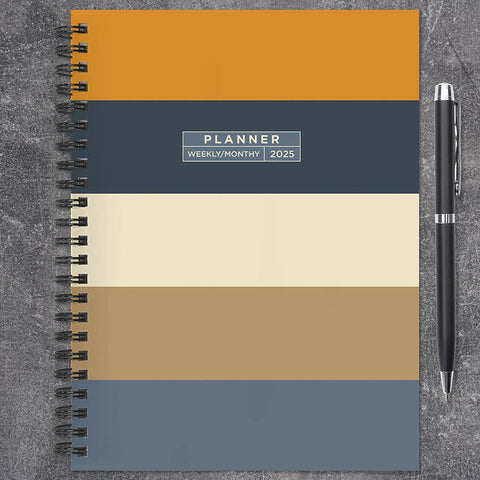 TF Publishing - Paper Goods - 2025 Element Layers Medium Weekly Monthly Planner