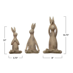 Yoga Rabbit, 3 Styles