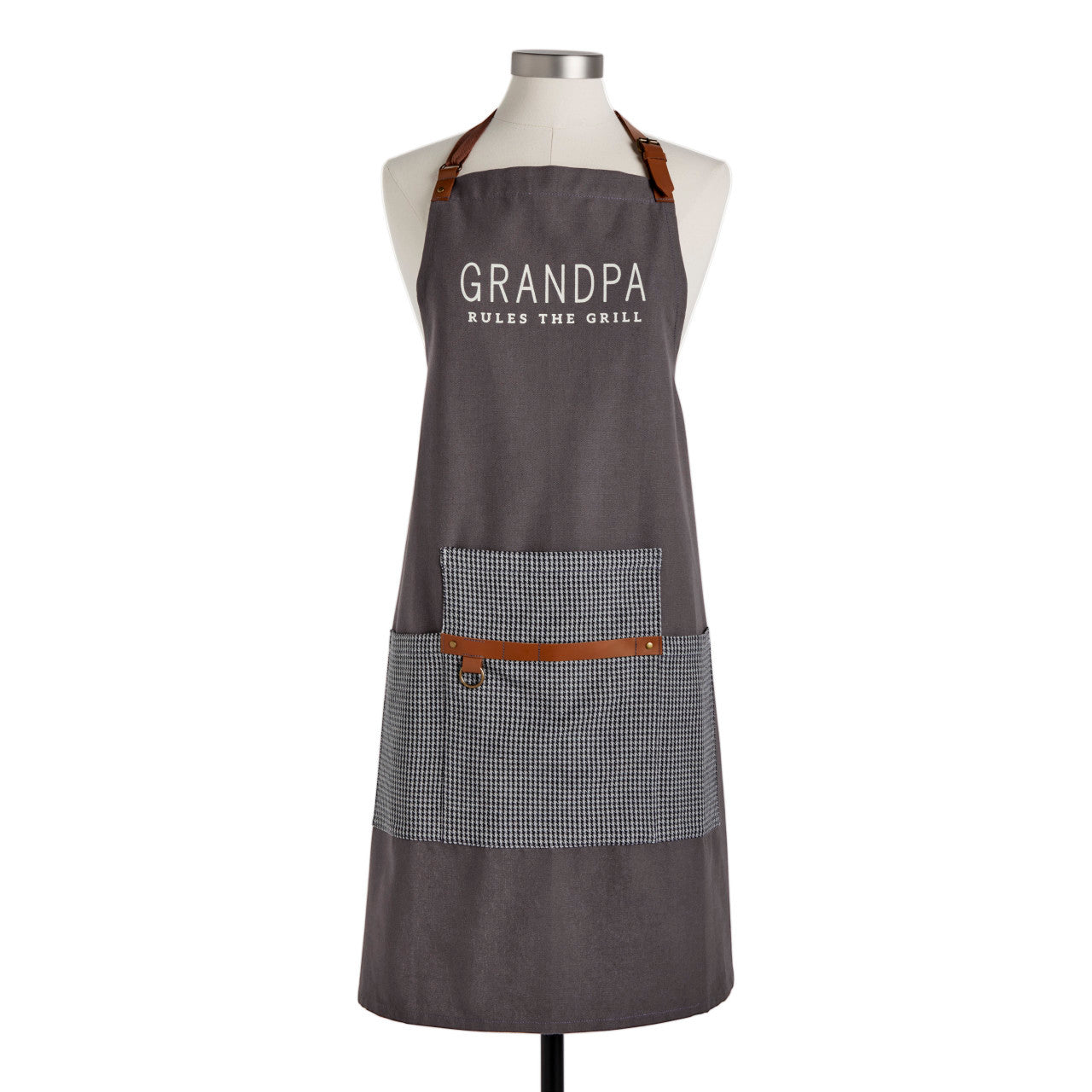 Grandpa Rules the Grill Apron