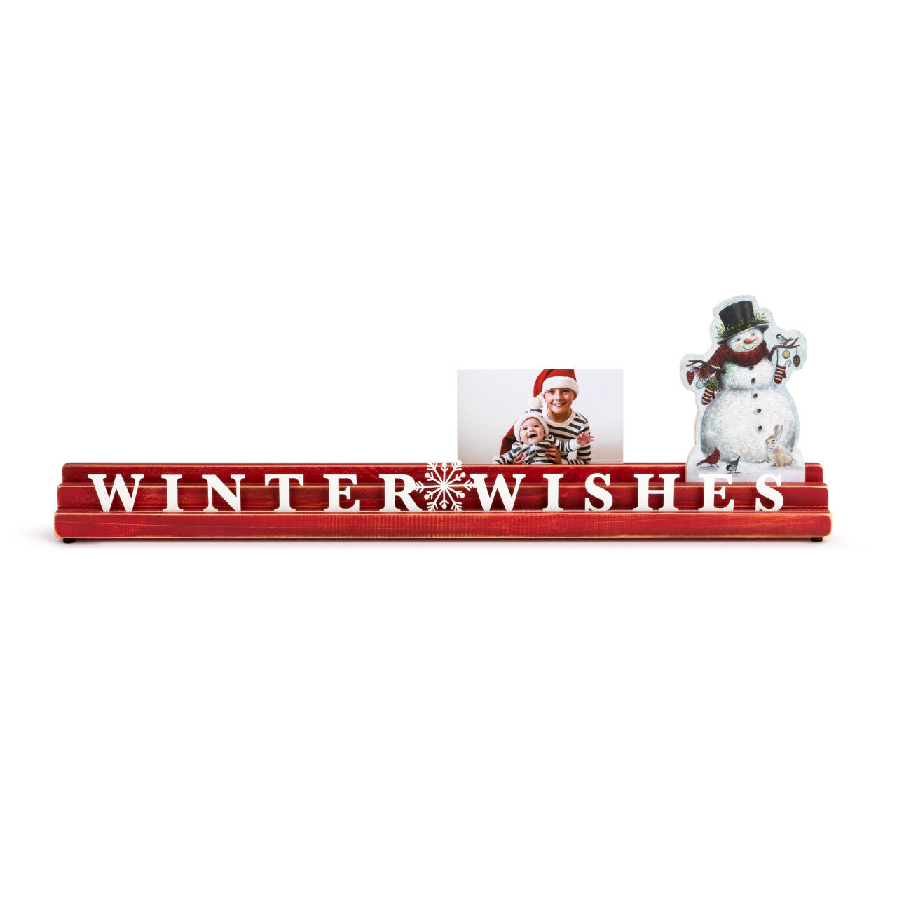 Winter Wishes Photo Card Holder