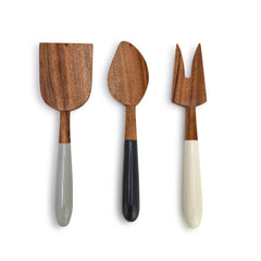 Acacia Cheese Knife Set