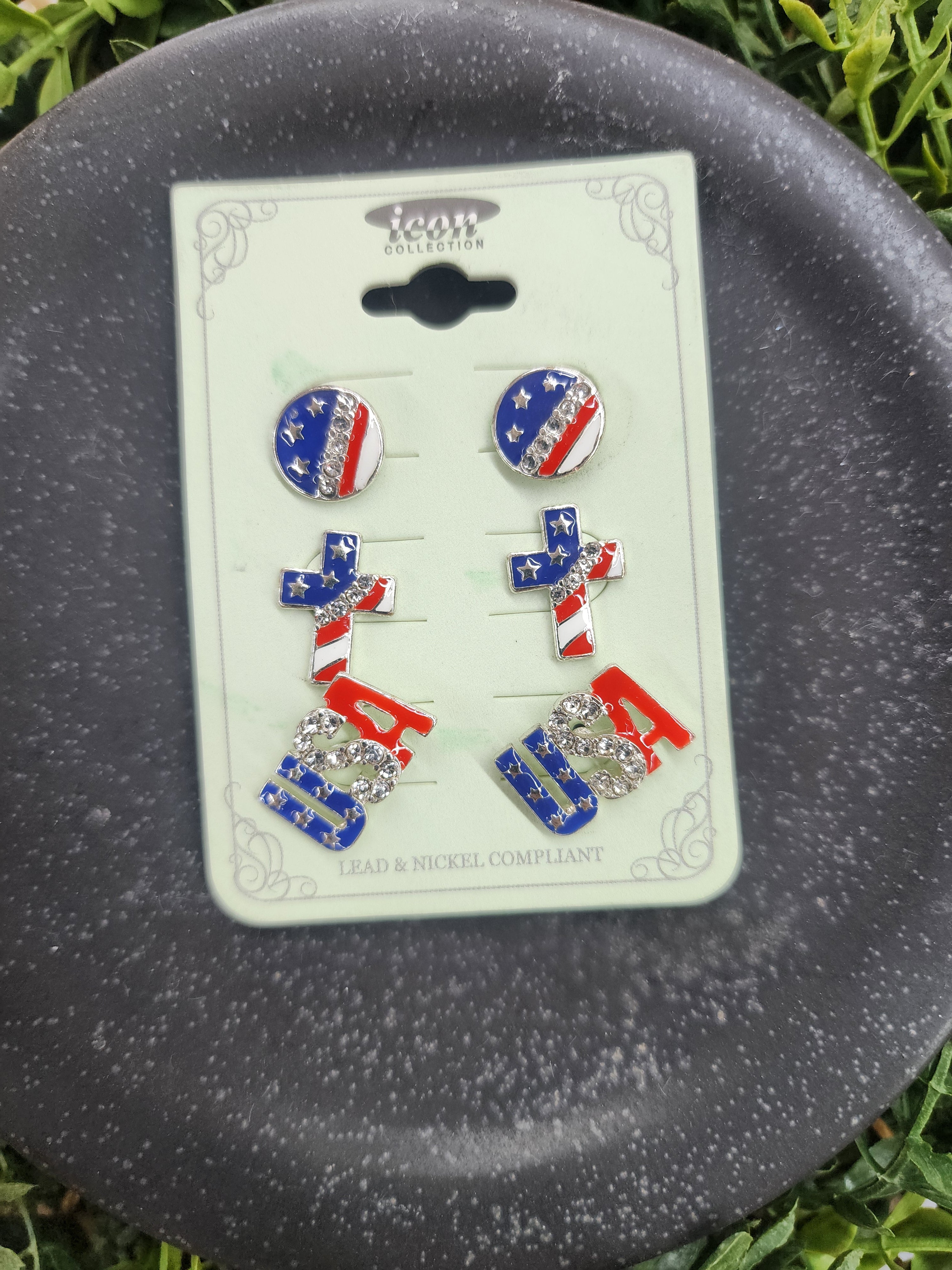 USA Stud Pack Earrings