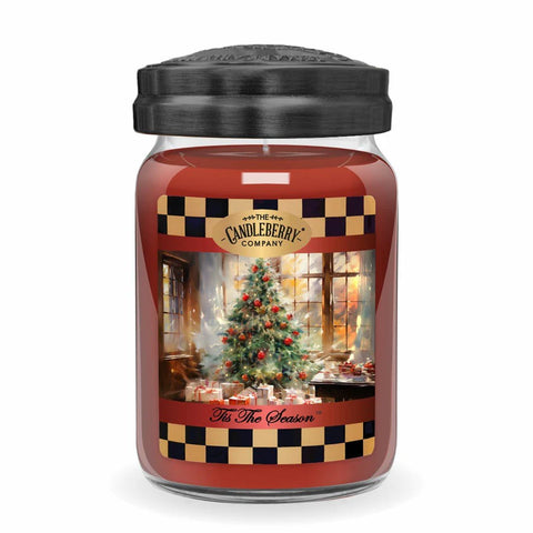 Candleberry Candle- 'Tis the Season™, Large Jar Candle