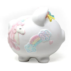 Unicorn & Rainbow Piggy Bank