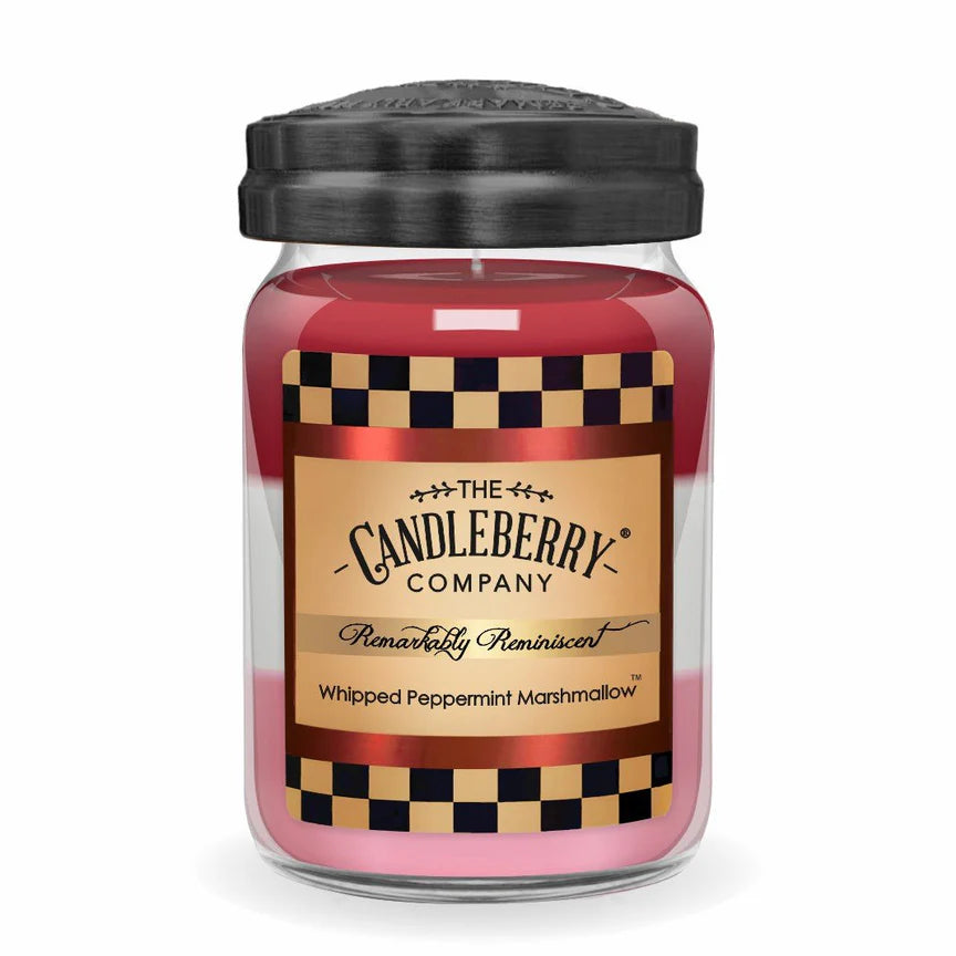 Candleberry Candle-Whipped Peppermint Marshmallow