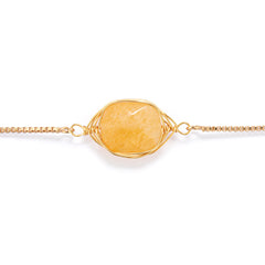 Bemindful Bracelet - Yellow Jade