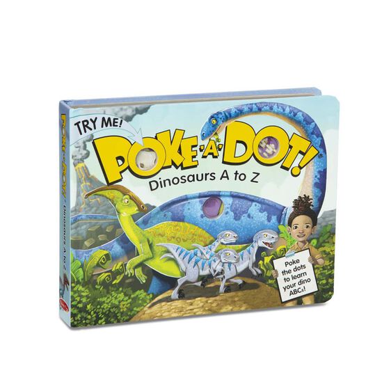 Poke-a-Dot - Dinosaurs A to Z Board Book