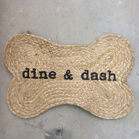 Dine and Dash Dog Mat