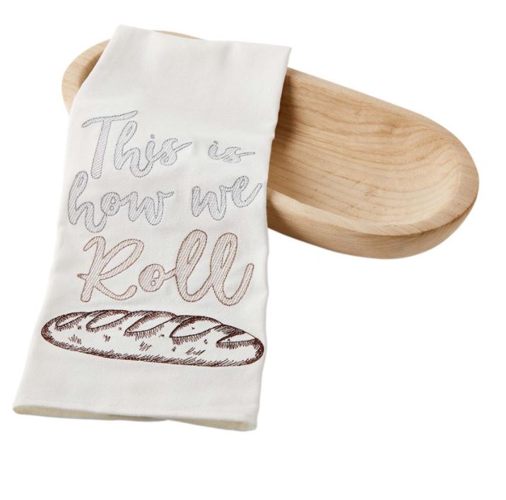 BREAD BOWL AND HAND TOWEL SET