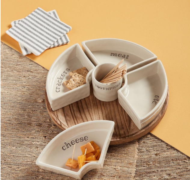 APPETIZER SERVING TRAY SET