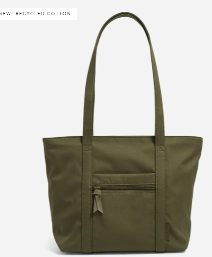 Small Vera Tote Bag Climbing Ivy Green