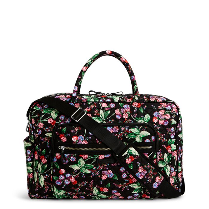Vera Bradley Iconic Weekender Travel Bag, Luggage, Clothing & Accessories