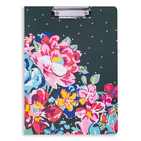 Clipboard Folio-Pretty Posies