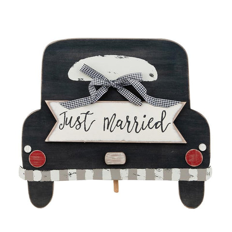 JUST MARRIED TOPPER