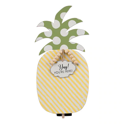 Yay! You're Here Pineapple Topper