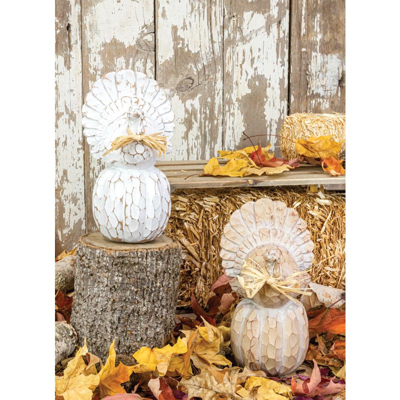 WEATHERED TURKEY PUMPKIN