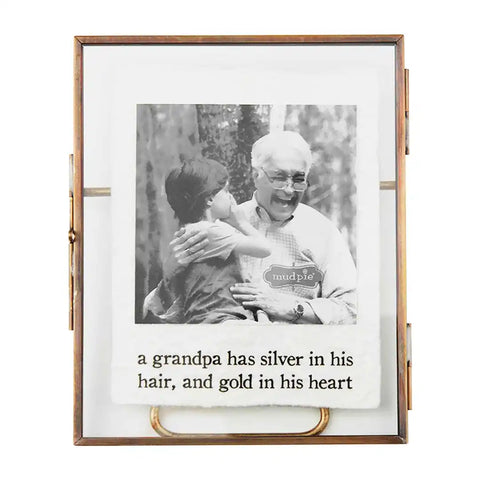 GRANDPA GLASS PICTURE FRAME