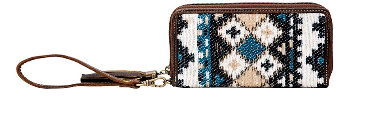 SAND OF SEA WOVEN FABRIC WALLET