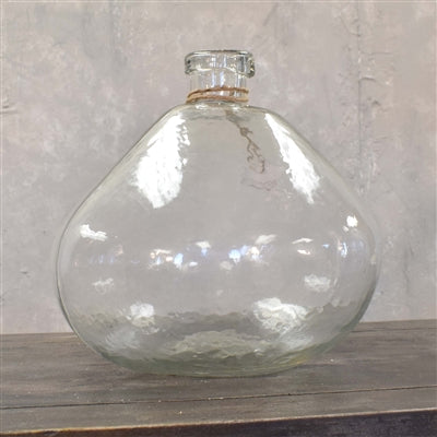 BRIGITTE ORGANIC FORMED GLASS VASE 12.5" X 12.5"