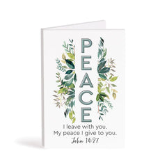 Home / PEACE I LEAVE WITH YOU WOODEN KEEPSAKE CARD