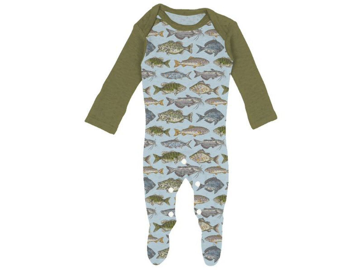 GO FISH JAMMIE ONESIE