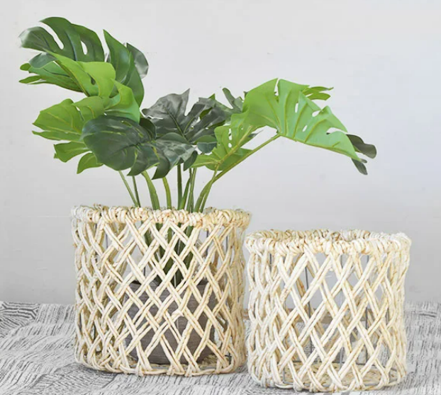 CORN ROPE BASKETS