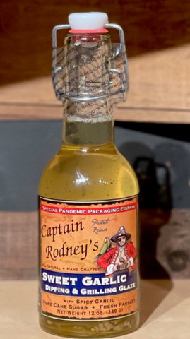 Captain Rodney's Private Reserve Sweet Garlic Glaze 12oz