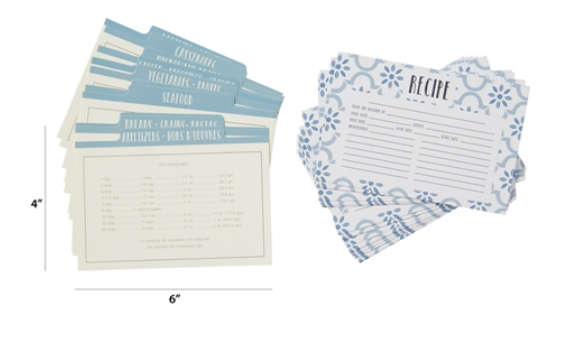 True Blue Recipe Binder