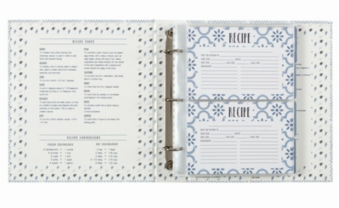 TRUE BLUE POCKET PAGE RECIPE BOOK