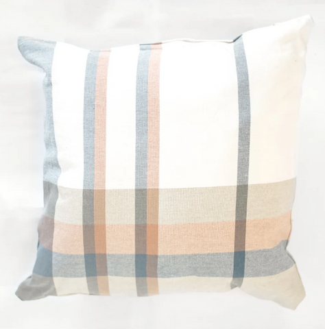 18" X 18" MULTI STRIPE PILLOW