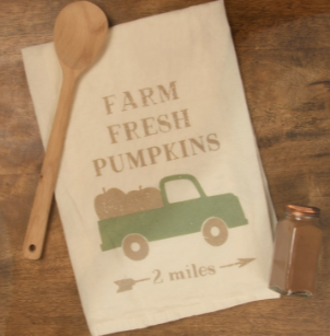 Kitchen Towel - Farm Fresh Pumpkins