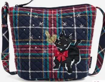 Bucket Crossbody Bag Scottie Dog