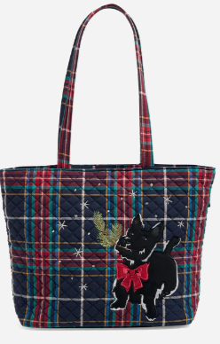 Small Vera Tote Bag Scottie Dog