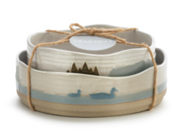 At the Lake Stacking Bowls - Set of 2