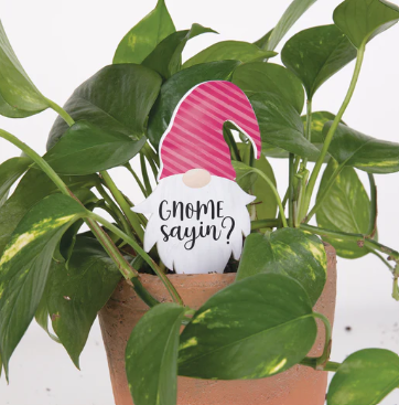 GNOME SAYIN? PLANT PAL GARDEN SIGN