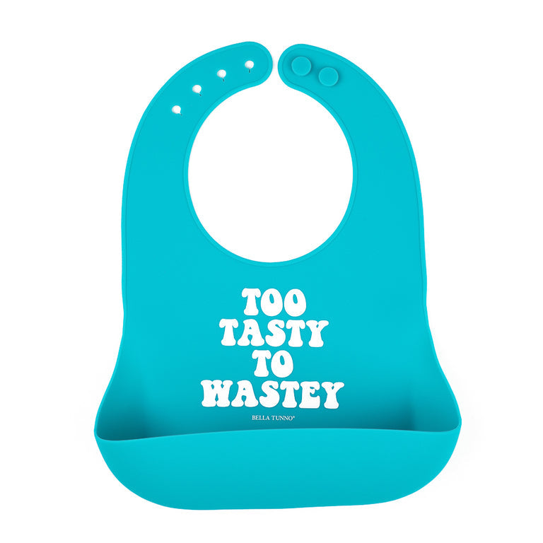 TOO TASTY TO WASTEY WONDER BIB