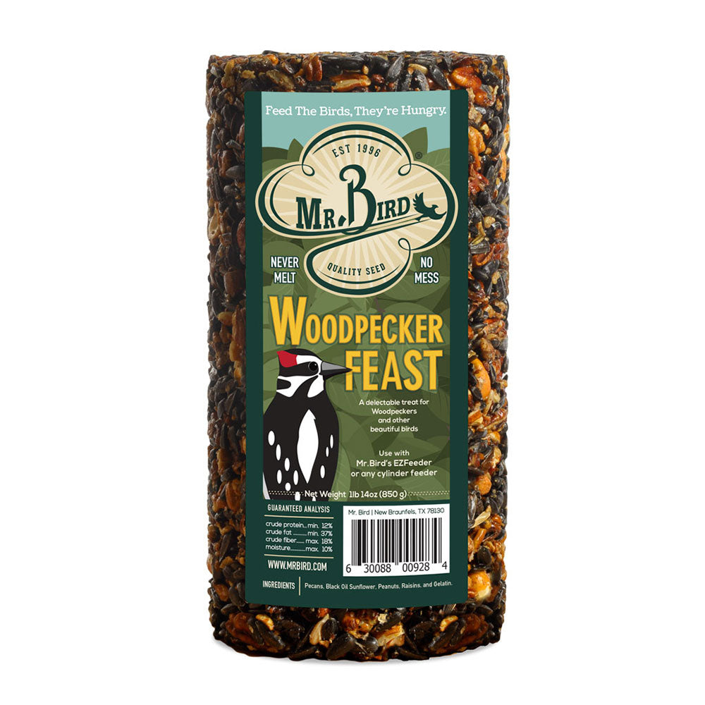 Woodpecker Feast Cylinder – Small