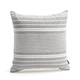 Gray/Blue Stripe Pillow