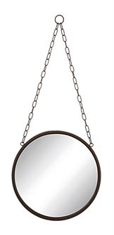 Metal Framed 10" Mirror