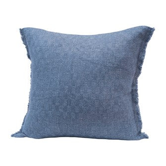 Woven Cotton Blend Jacquard Pillow